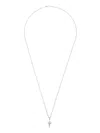 Stephen Webster Sterling Silver New Cross Necklace In Silver