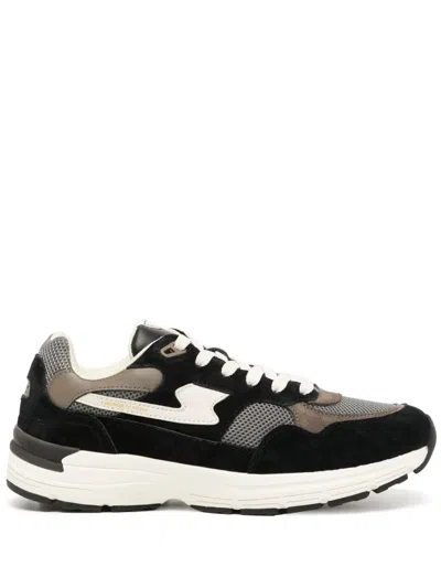 Stepney Workers Club Amiel S-strike Sneaker In Black & Grey