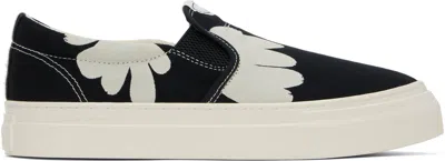Stepney Workers Club Black & White Lister Cup Shroom Hands Sneakers