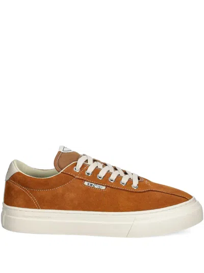 Stepney Workers Club Dellow 02 Suede Lace-up Sneakers In Brown
