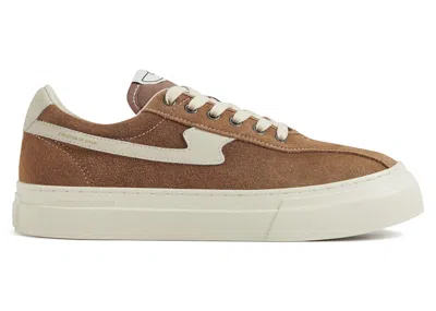 Pre-owned Stepney Workers Club Men's  Dellow Sstrike Cup Geomerged Sneakers In Brown