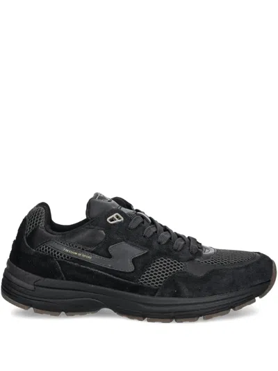 Stepney Workers Club Mesh-panelled Lace-up Sneakers