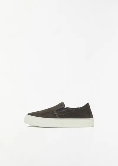 Stepney Workers Club Om8a Lister Omni Ul Suede Sneaker In Brown