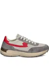 Stepney Workers Club Osier S-strike Suede Mesh Sneakers In Gray