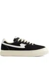 Stepney Workers Club S-strike Panelled Low-top Sneakers In Black