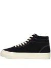 Stepney Workers Club Suede High-top Trainers In Black