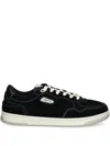 Stepney Workers Club Suede Lace-up Sneakers In Black