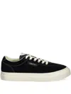 Stepney Workers Club Suede Leather Sneakers In Black