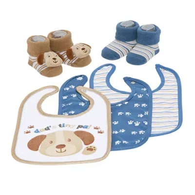 Stepping Stone Babies' Boys Bib In Blue