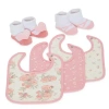 Stepping Stone Girls 5-pc. Bib In Pink