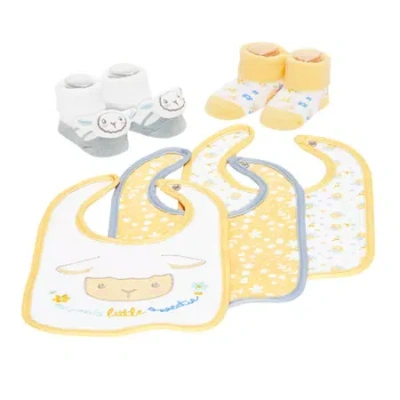 Stepping Stone Babies' Girls Bib In Yellow