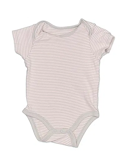 Pre-owned Sterling Baby Babies' Short Sleeve Onesie In Pink
