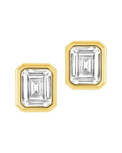 Sterling Forever 14k Cz Camille Earrings In Multi