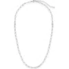 Sterling Forever 14k Gold Plated Small Link Necklace In Metallic