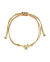 Sterling Forever 14k Over Silver Birth Flower February Violet Bracelet