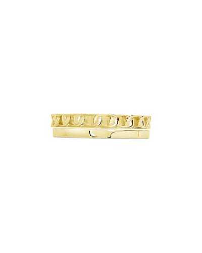 Sterling Forever 14k Over Silver Everyday Stacking Ring Set