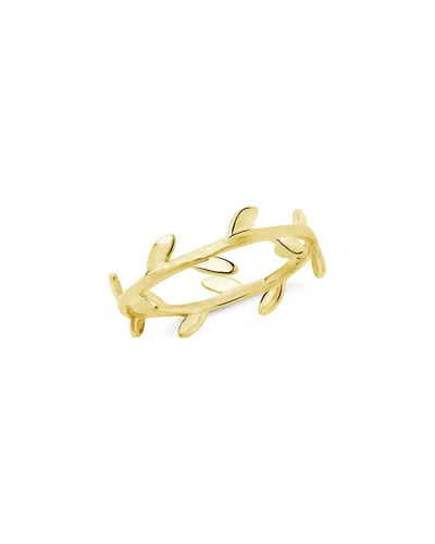 Sterling Forever 14k Over Silver Liana Vine Band Ring