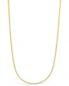 Sterling Forever 14k Plated Adjustable Snake Chain Necklace