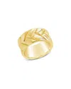 Sterling Forever Women's Cameron Braided Band Ring
