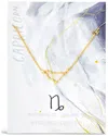 Sterling Forever 14k Plated Capricorn Pendant Necklace