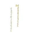 Sterling Forever Connie Cz Drop Stud Earrings