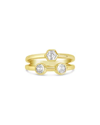 Sterling Forever Lou Ring In Gold