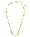 Sterling Forever 14k Plated Cz Samar Necklace