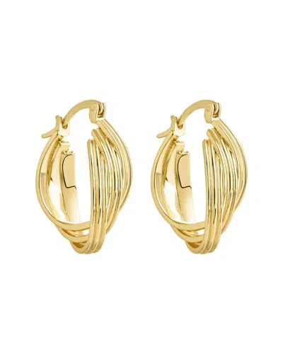 Sterling Forever 14k Plated Emery Earrings
