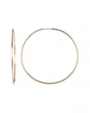 Sterling Forever 14k Plated Hoops