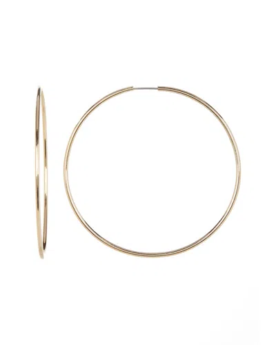 Sterling Forever 14k Plated Hoops
