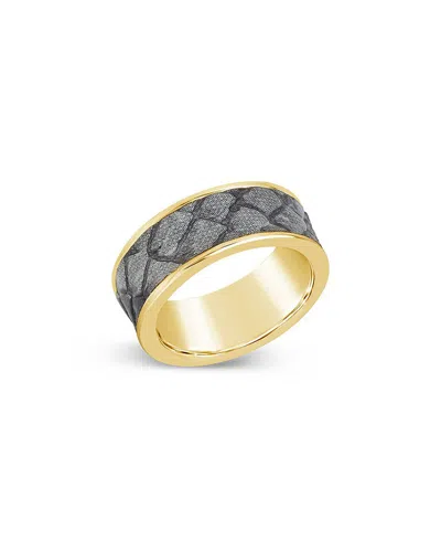 Sterling Forever 14k Plated Into The Jungle Snake Ring