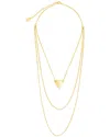 Sterling Forever 14k Plated Layer Necklace