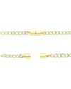 Sterling Forever 14k Plated Magnetic Extender Necklace