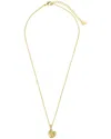 Sterling Forever 14k Plated Palmier Pendant Necklace