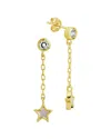 Sterling Forever Deja Drop Studs