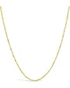 Sterling Forever 14k Plated Rolo Chain Necklace