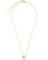 Sterling Forever 14k Plated Rose Petal Pendant Necklace