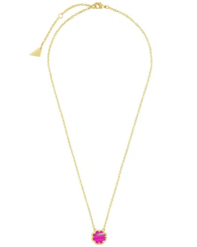Sterling Forever Rose Petal Pendant Necklace In White