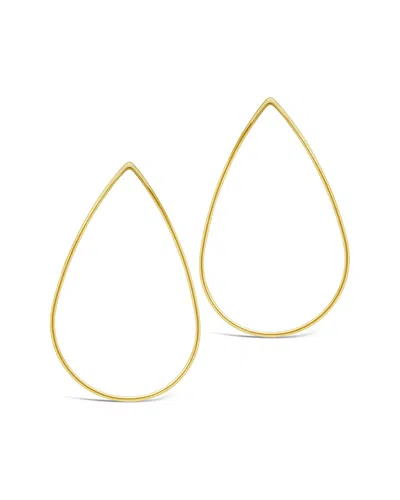 Sterling Forever 14k Plated Teardrop Stud Earrings
