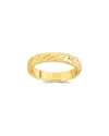 Sterling Forever Elowyn Twisted Rope Ring
