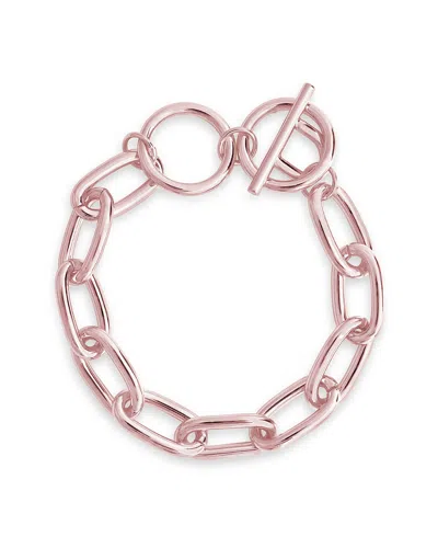 Sterling Forever 14k Rose Gold Plated Bracelet