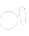 Sterling Forever 14k Rose Gold Vermeil Earrings