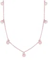 Sterling Forever 14k Rose Gold Vermeil Pendant Necklace