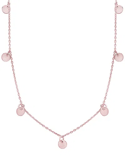 Sterling Forever 14k Rose Gold Vermeil Pendant Necklace