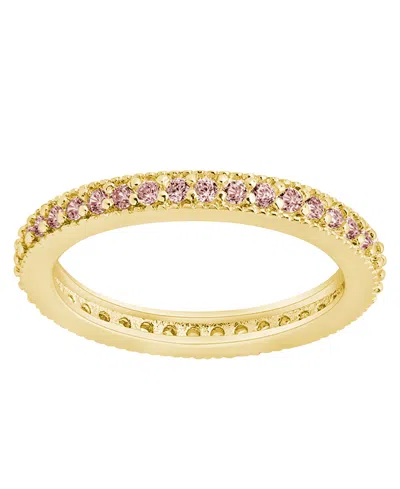 Sterling Forever 2.5mm Thin Cubic Zirconia Band Ring In Multi