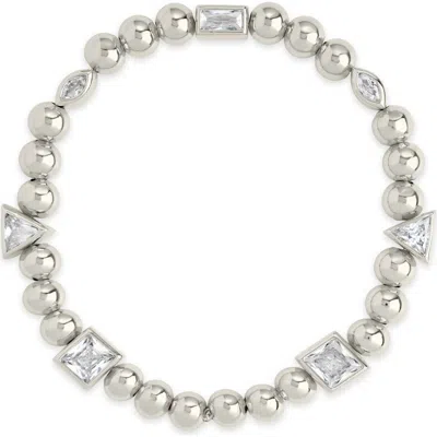 STERLING FOREVER STERLING FOREVER AMARIS BEAD BRACELET