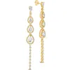 Sterling Forever Angela Cubic Zirconia Drop Earrings