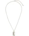 Sterling Forever Aries Constellation Dog Tag Necklace
