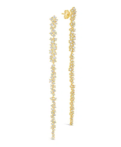STERLING FOREVER AUDRINA CUBIC ZIRCONIA DROP EARRINGS
