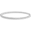 Sterling Forever Beaded Stretch Bracelet